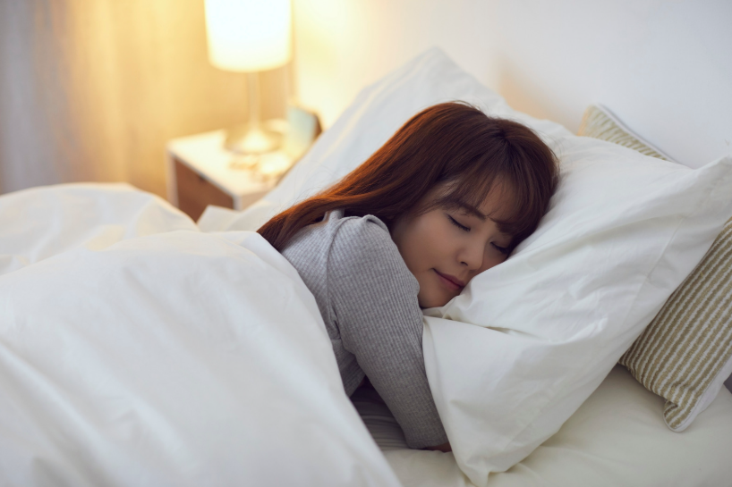 woman sleeping